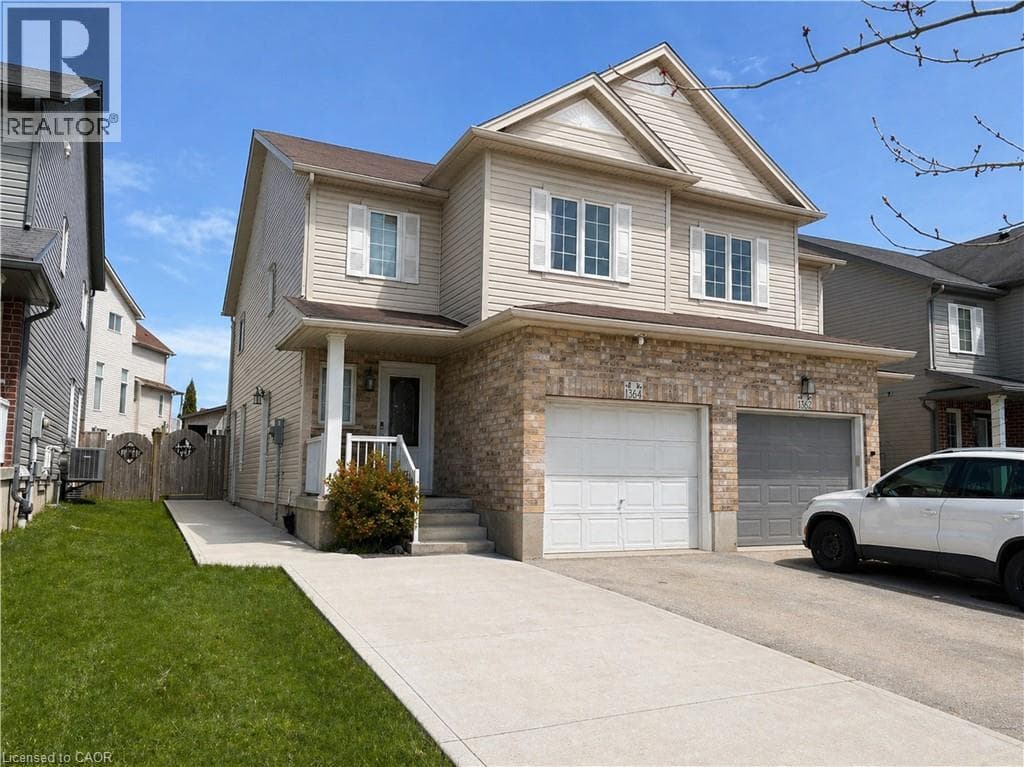 1364 COUNTRYSTONE Drive, Kitchener, Ontario N2N3R8